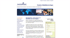 Desktop Screenshot of fr.narconon.org