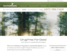 Tablet Screenshot of narconon.org